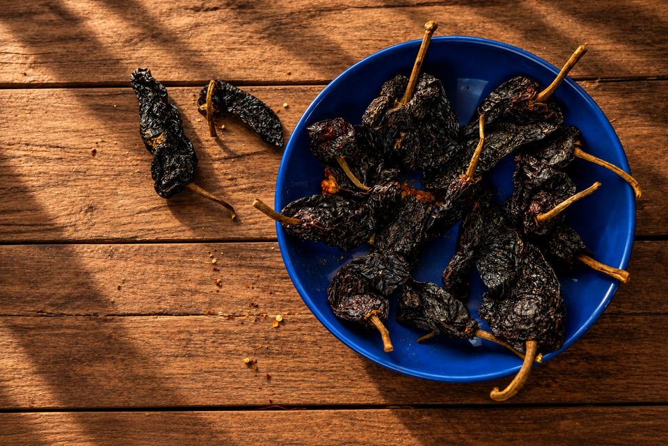 Sušené mexické chilli AYALA